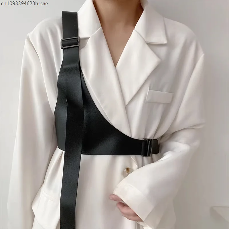 

One-shoulder Strap Belt Female Hip-hop Punk Corset Fashion All-match Waist Belt Women Dress Suit Coat Decorative Girdle