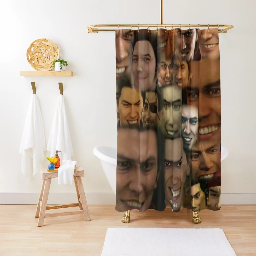 Happy Kazuma Kiryu :) Shower Curtain Shower For Bathroom Set For Bathroom Shower Curtain