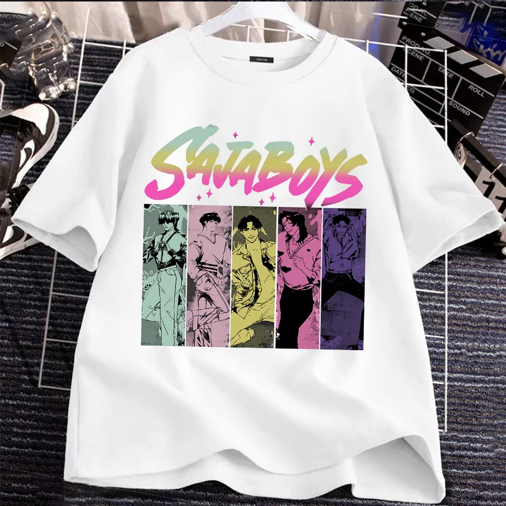 

Футболки для родителей и детей с графическим принтом Jinu в стиле K-Pop Demon Hunters, уникальные семейные футболки для модных образов