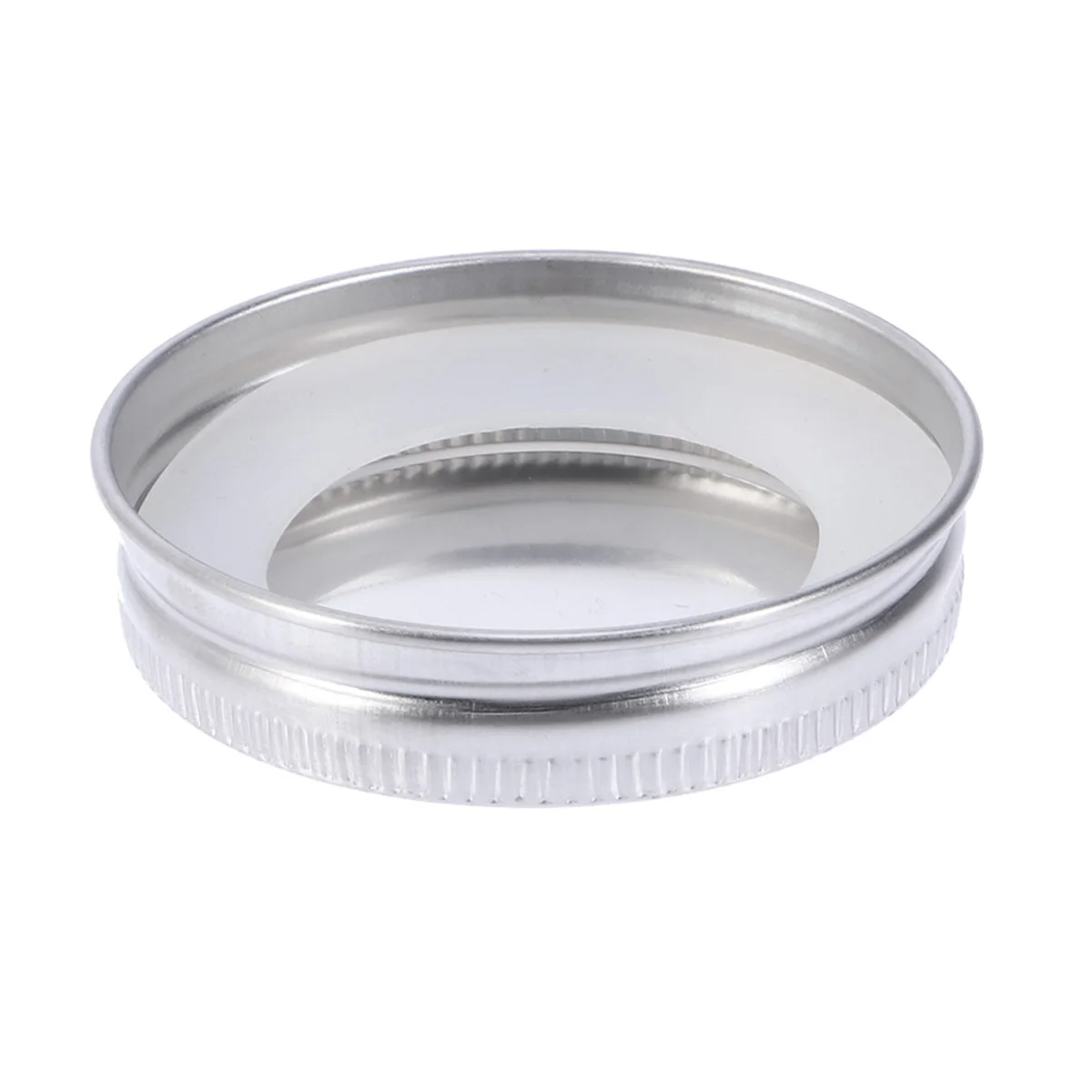 

Can Lid Set Stainless Steel Lids Jar Mason for Jars Cover Storage Solid