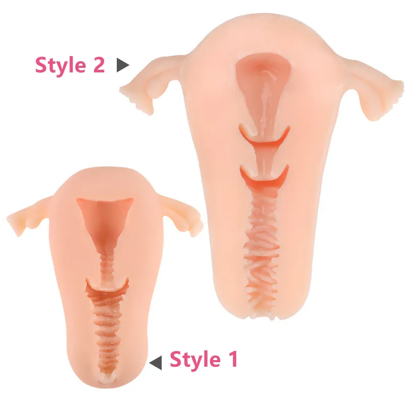 Sex Toys Uterus Real Vagina Masturbator For Men Realistic Soft Tight Artificial Pocket Pussy Aircraft Cup Male Masturbation Toys