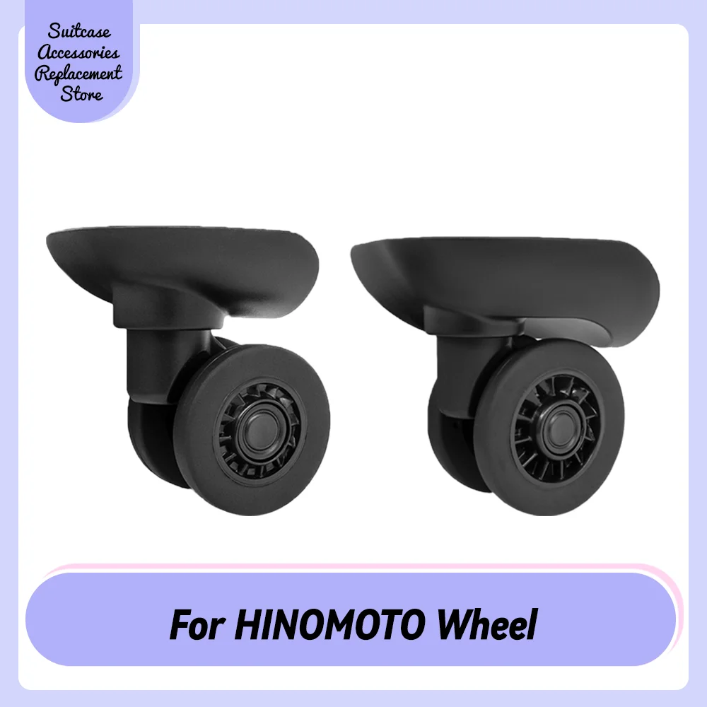 

Suitable For HINOMOTO Universal Wheel Handle Replacement Suitcase Silent Shock Absorbing Wheel Accessories Wheels Casters Smooth