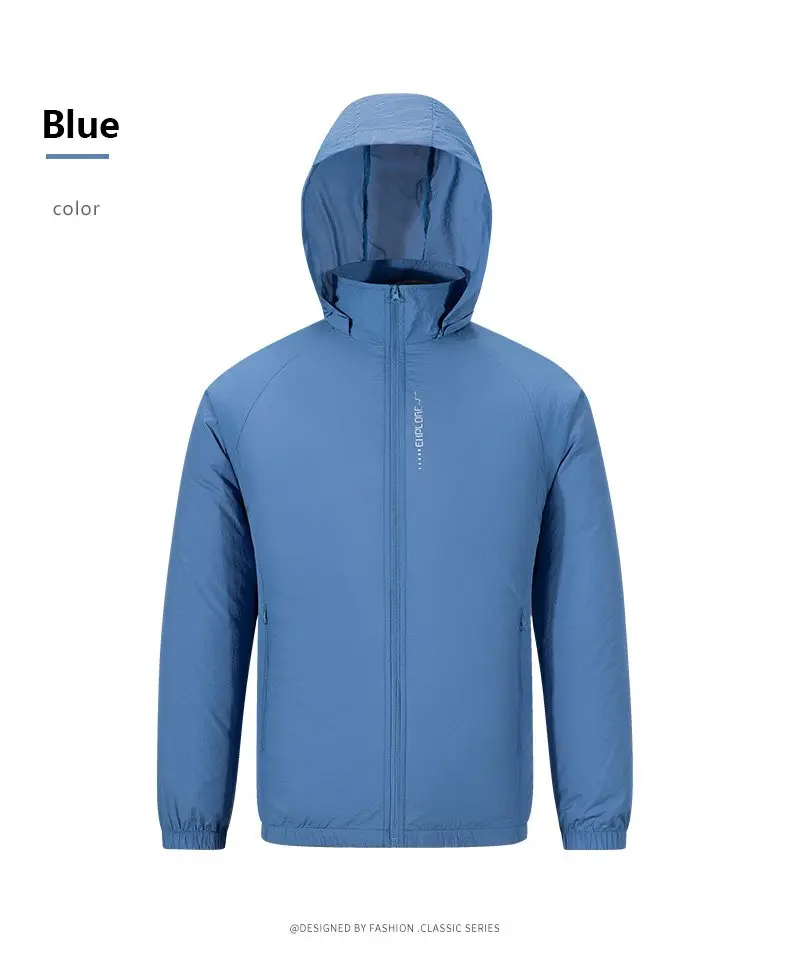 USB Fan Cooling Jacket Detachable Hat Summer Air Conditioning Clothes Breathable UV Protection Coat For Outdoor Work Fishing view 6