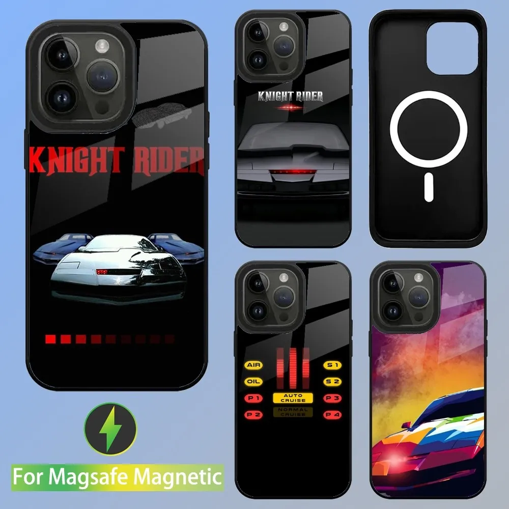 

Knight Rider KITT Car Phone Case For iPhone 15,14,13,12,11,Plus,Pro,Max Mini Magsafe Magnetic Wireless Charging