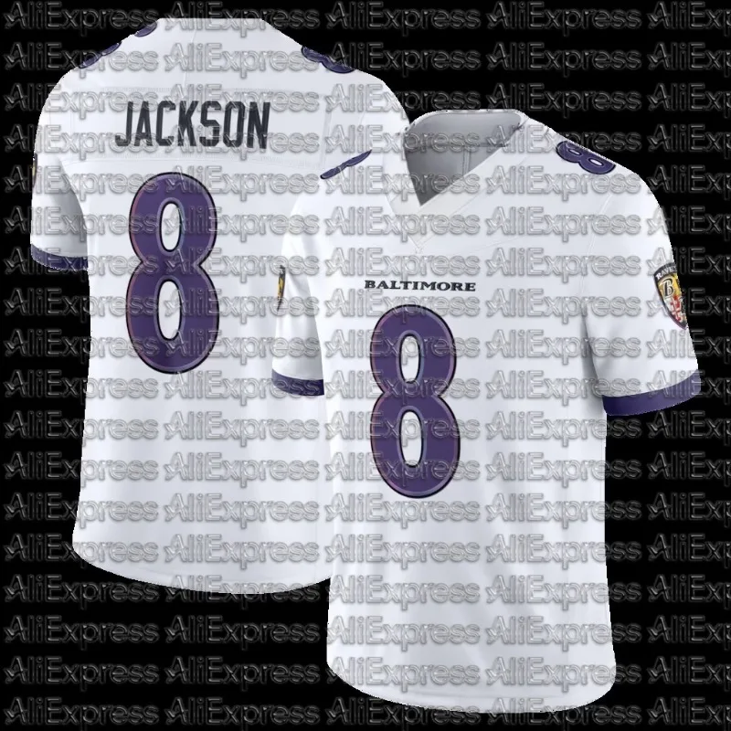 2026 Summer Hot Sales # 8 American Football Daily Hobbies Training Sports White Shirt T-shirt Adult and Children's Sports Shirt
