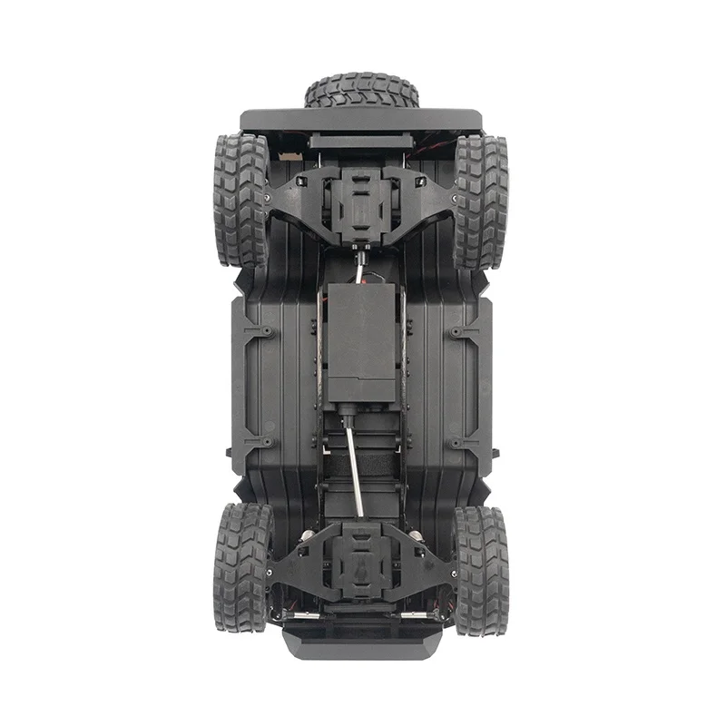 FrSKY 1/18 échelle télécommande tout-terrain ramper voiture électrique RC Non intégré corps Simulation militaire camion jouet