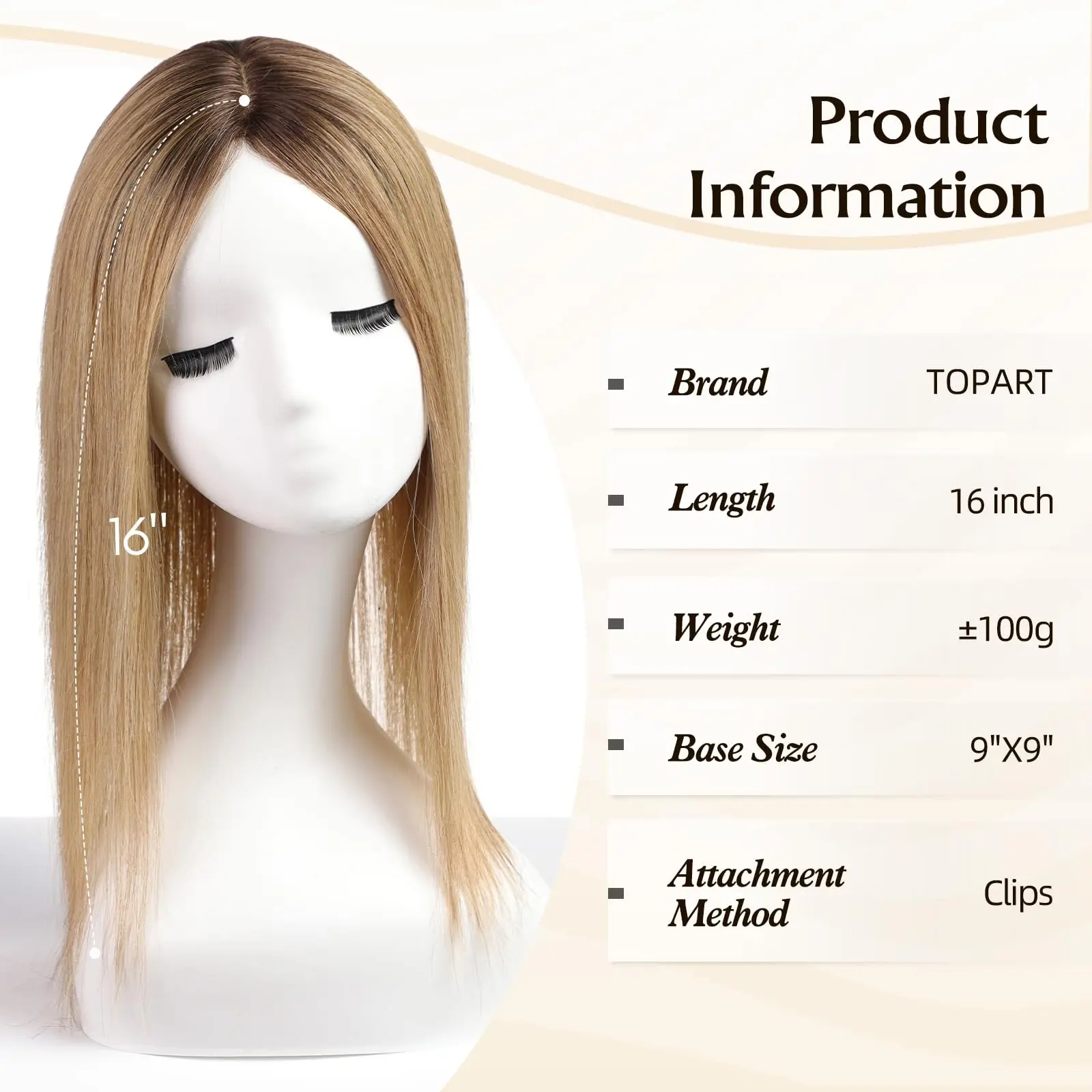 Thumbnail 2 - #4 Trending Hair Toppers For Women Right Now