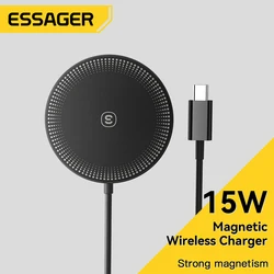 Essager 15W Magnetic Qi Wireless Chargers Fast Charging  for iPhone 14 13 12 Pro Max PD Fast Charging For Xiaomi Pad Adapter