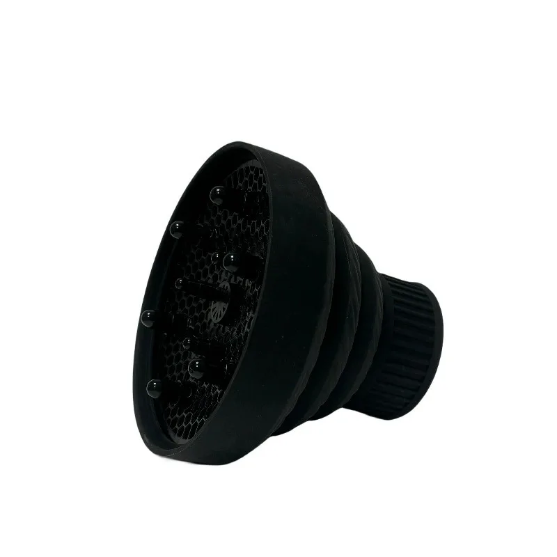 1 قطعة مجفف شعر سيليكون الناشر غطاء طوي مقاومة للحرارة مجفف شعر مجعد تجفيف منفاخ تصفيف الشعر اكسسوارات