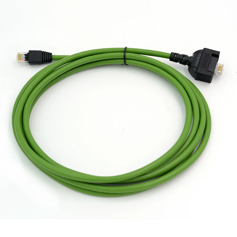 Top Quality Lan Cable For Mb Star Compare C4 For SD Connect Multiplexer Green Lan Cable For MB Star C4 C5 Diagnostic Tool