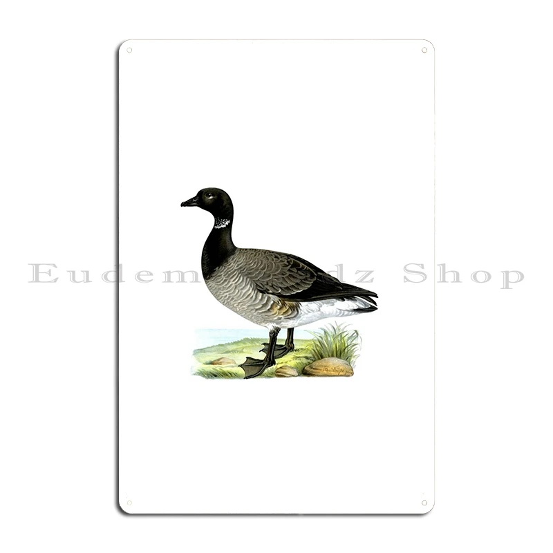 Vintage Brant Goose Bird Metal Plaque Personalized Garage Home Club Cinema Tin Sign Poster