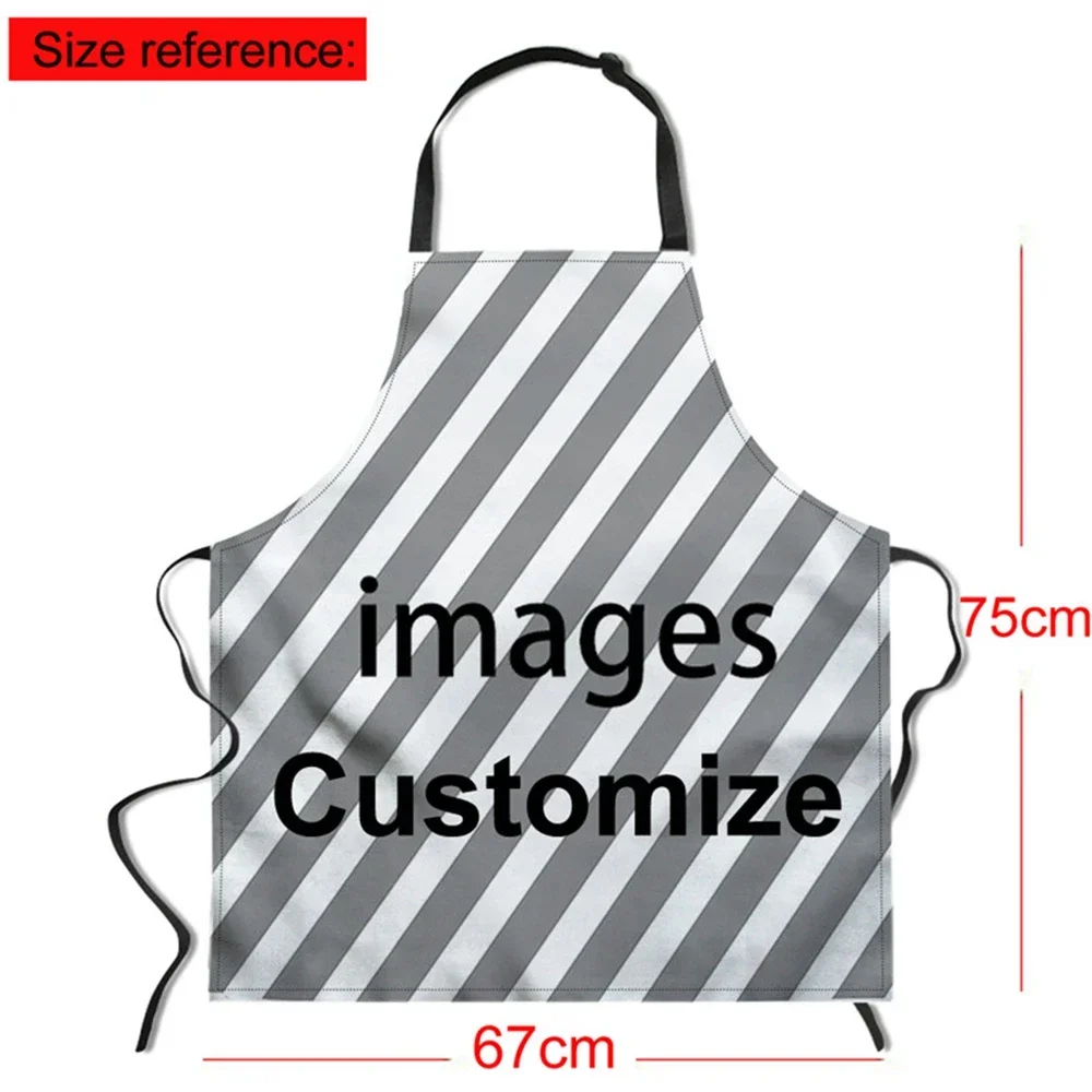 Cartoon Cooking Apron Kitchen for Woman Men Vintage Sugar Skull Baking Accessories Chef Waiter Cafe Shop BBQ Tablier Delantal