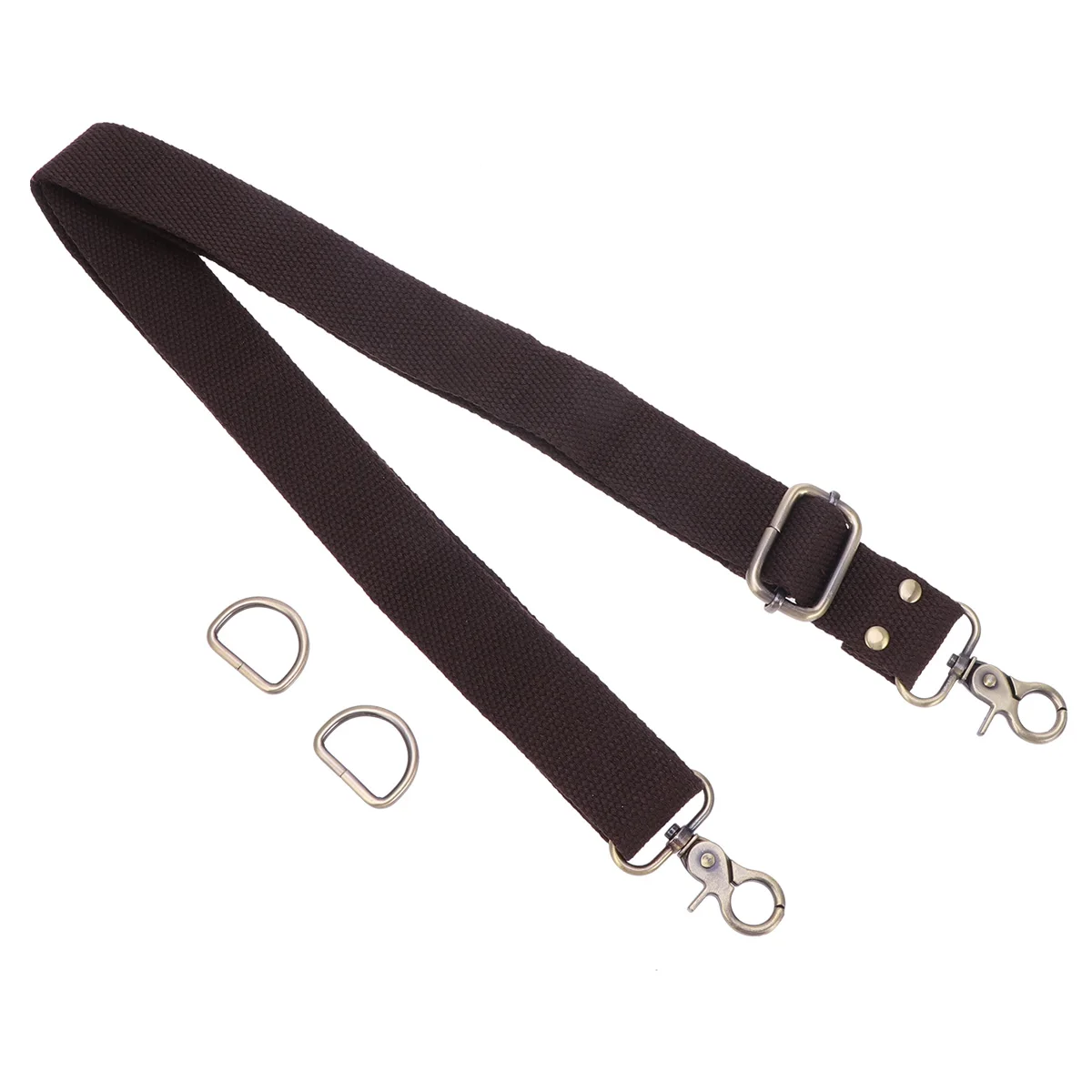 

1pc Adjustable Cotton Webbing Canvas Bag Strap Shoulder Handbag Crossbody Purses Messenger Replacement Straps Bag Accessories