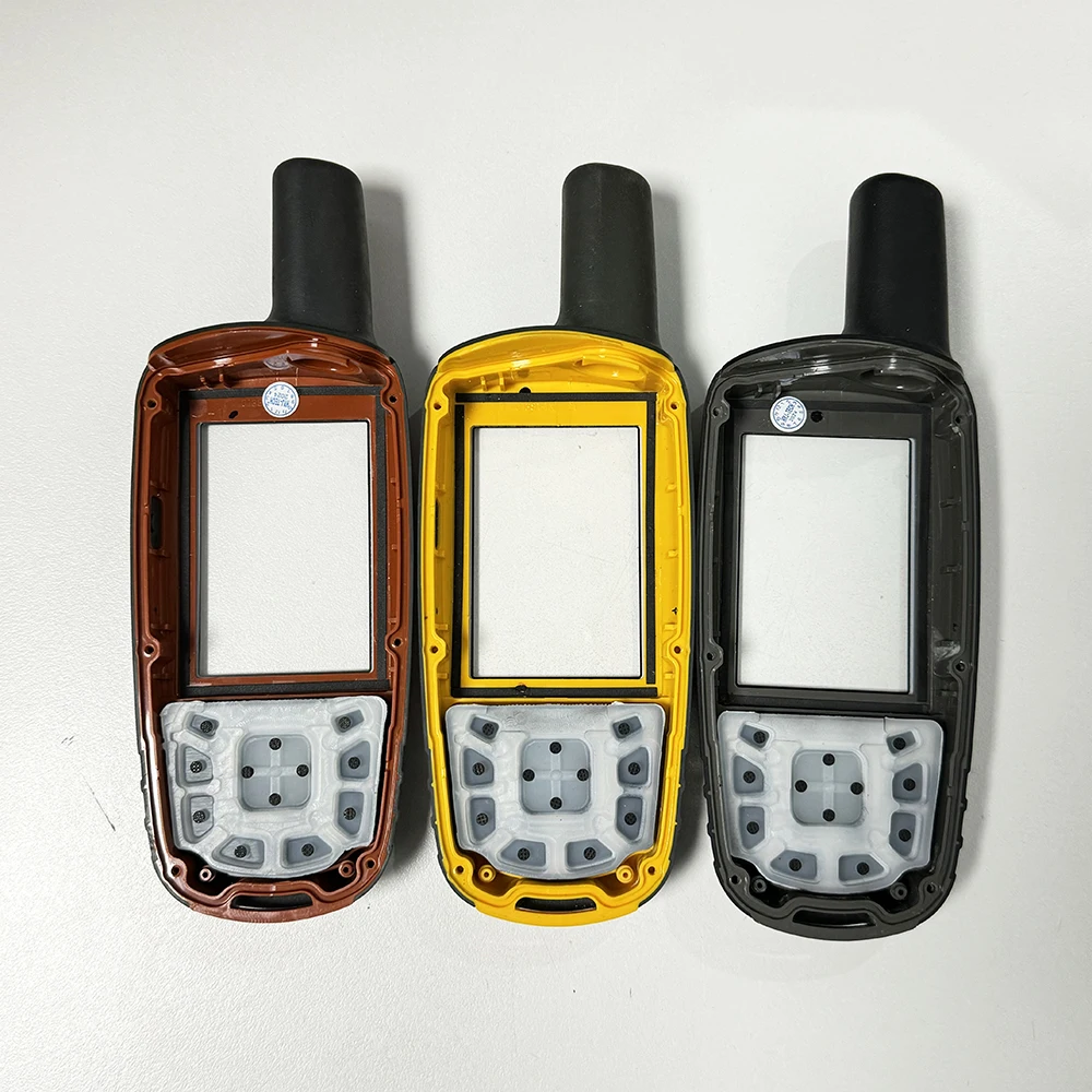 For GARMIN GPSMAP 64 64S 64ST Housing Cover Case With Keyboard and Glass Screen Panel Front Frame Handheld GPS Part Replacement