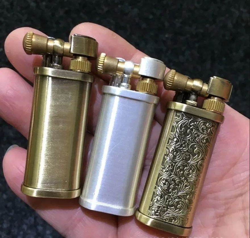 Vintage Metal Flint Peter Kerosene Lighter Unusual Survival Gadget Men\'s Smoking Accessories Collection Collection Gift