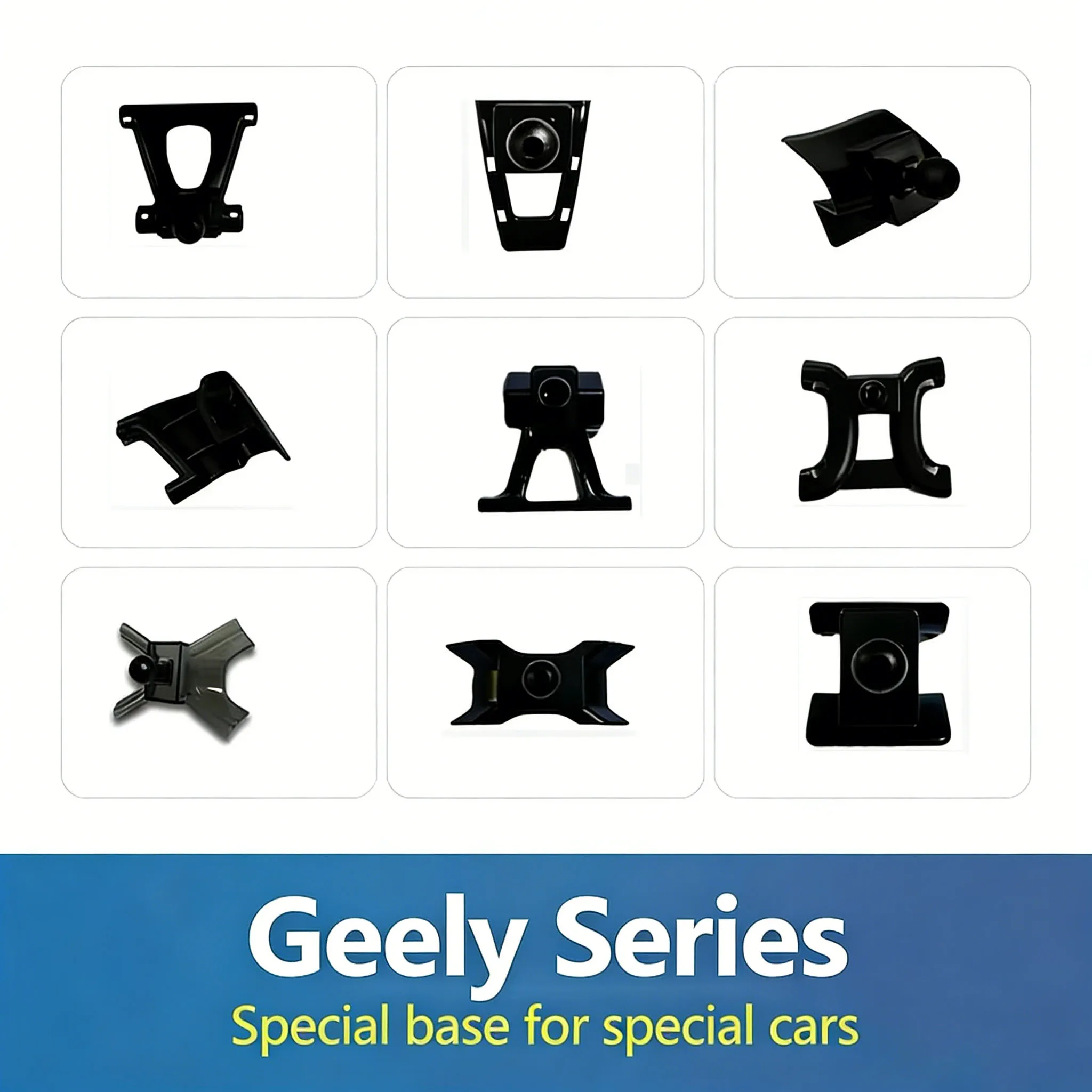 Suporte de Telefone Especial para Carro, Base de Montagem para Geely Emgrand GI GS Borui Yuanjing X3 X6 Pro Xingyue BINRAY PREFACE ICON Monjaro