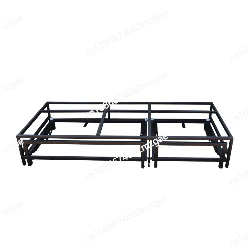 Double Pull Pull Bed Frame Multi-functional Simple Sofa Frame Folding Sofa Bed Iron Frame