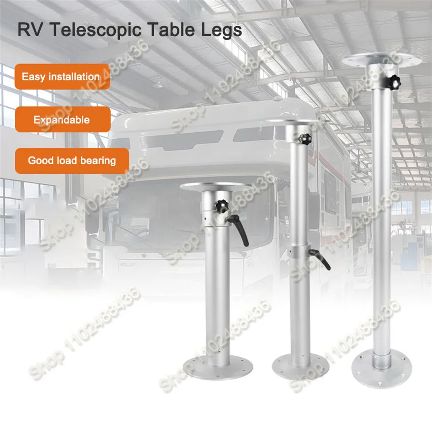 

Adjustable Aluminum Alloy Caravan Camper Telescopic Rv Table Leg for RV Camper Travel Trailer Motorhome Interior Parts