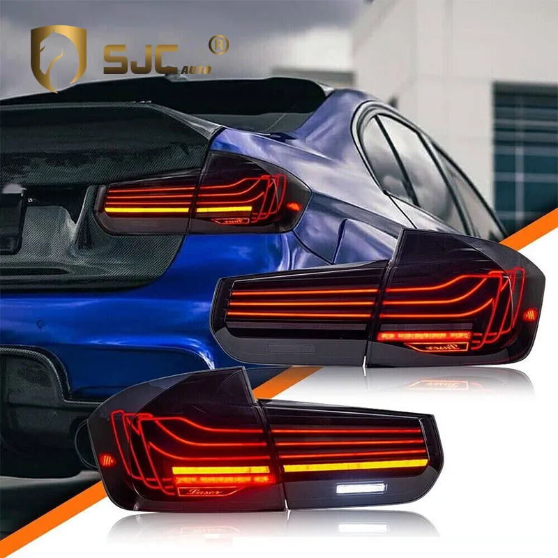 SJC نظام إضاءة السيارات ترقية قطع غيار السيارات لسيارات BMW F30 F35 2013-2018 LED الضوء الخلفي الجمعية تعديل CSL نمط لمبة خلفية
