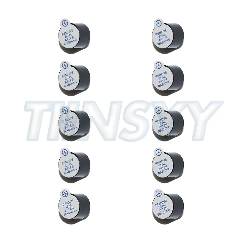 5V 12*9.5mm Mini Active Piezo Buzzers Active Buzzer Magnetic Long Continous Beep Tone Alarm Ringer, for Arduino