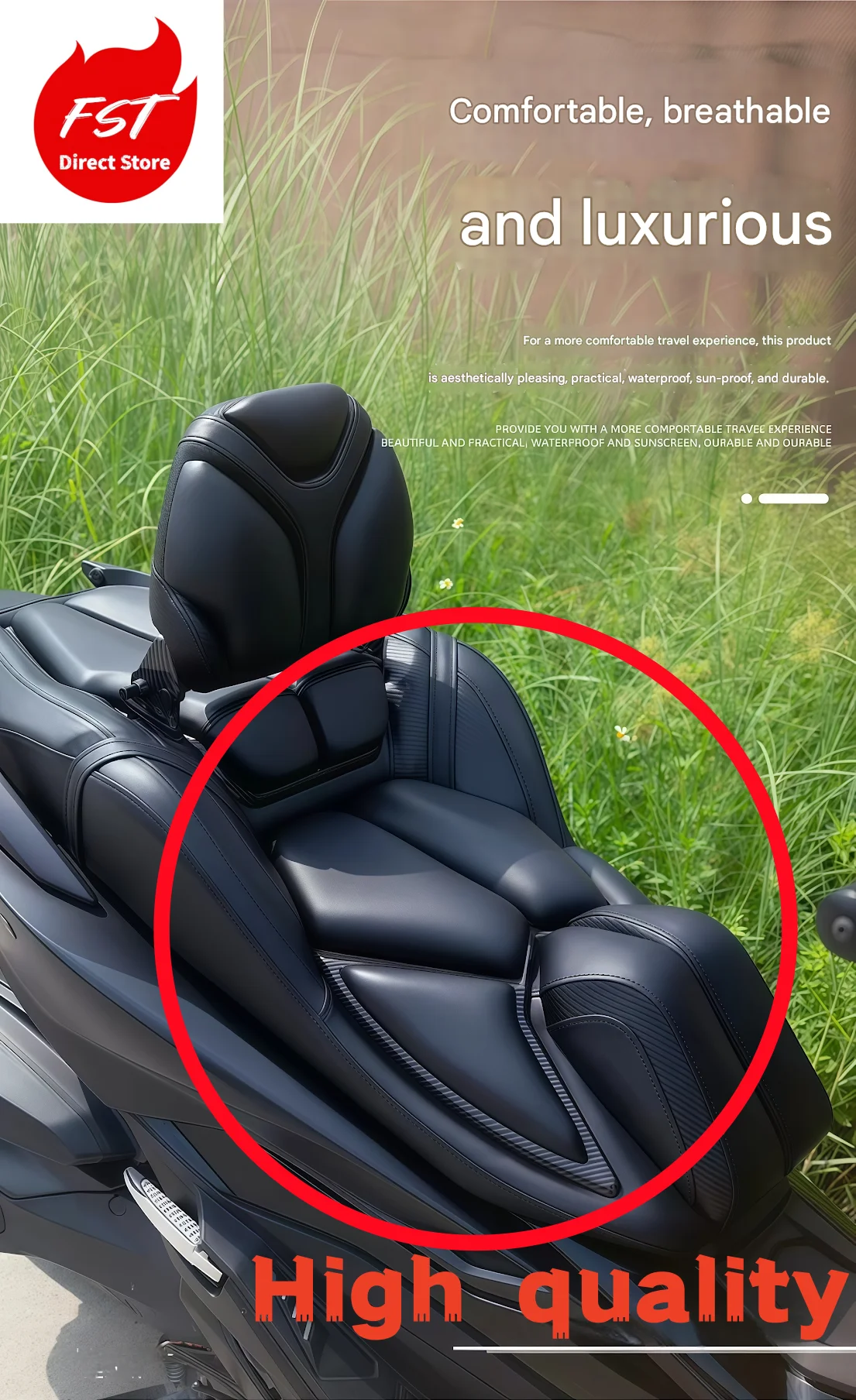 

Для Honda Forza 350 и NSS350 - Оригинальная заводская форма - Неразрушающая установка - Роскошные материалы - U