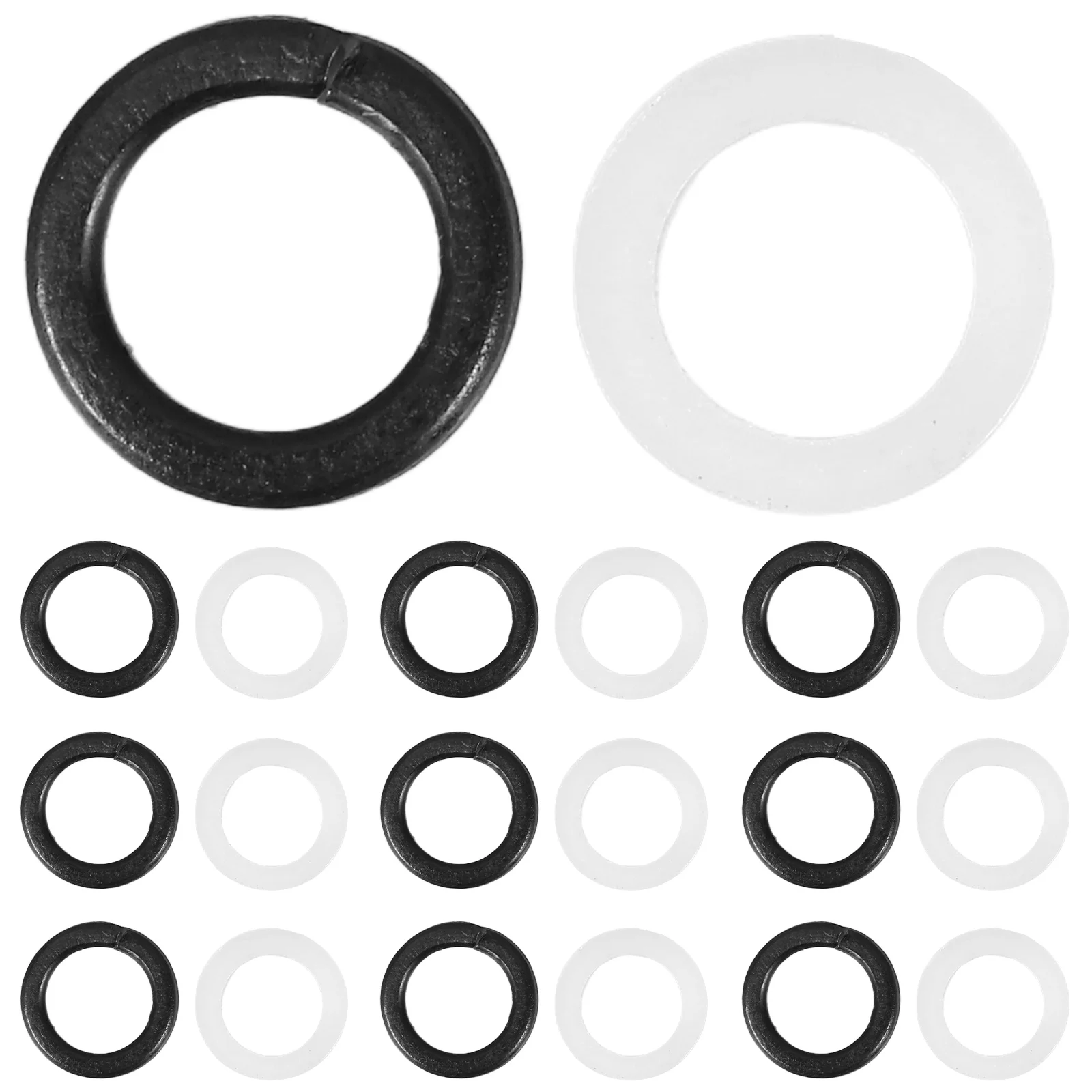 

10 Pairs Guitar Tuner Handle Washer for Tuning Peg Accessories Gaskets Metal Spacers Portable