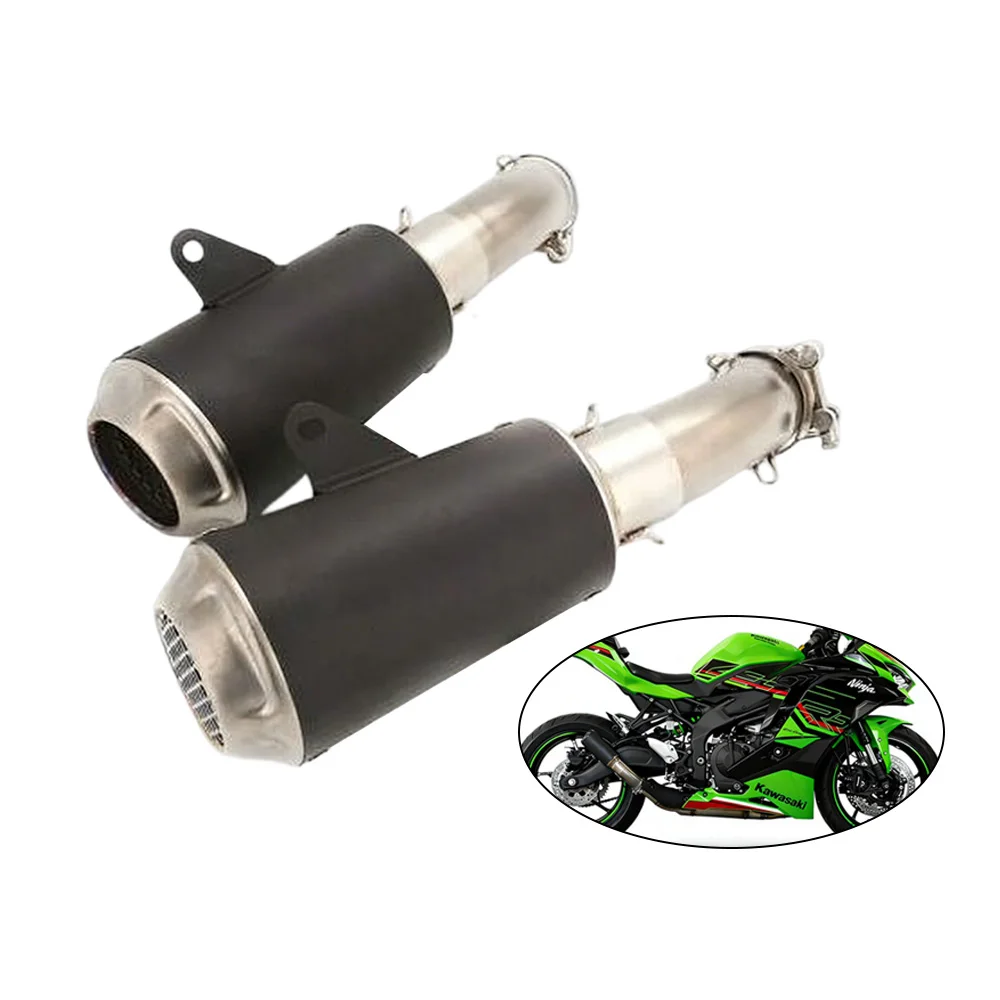 Auspuffanlagen für Kawasaki Ninja ZX4R ZX4RR 2023 2024 Auspuffendrohre Mittelrohr Schalldämpfer Auspuffrohre – Detail 4