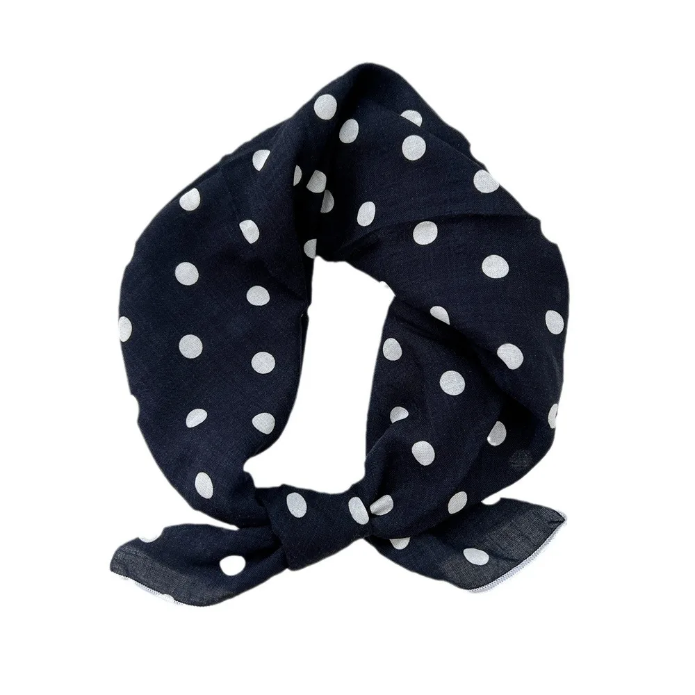 55*55cm Cotton Headband Square Scarf Women Fashion Bandanas Head Hair Accessories Turban Hairband