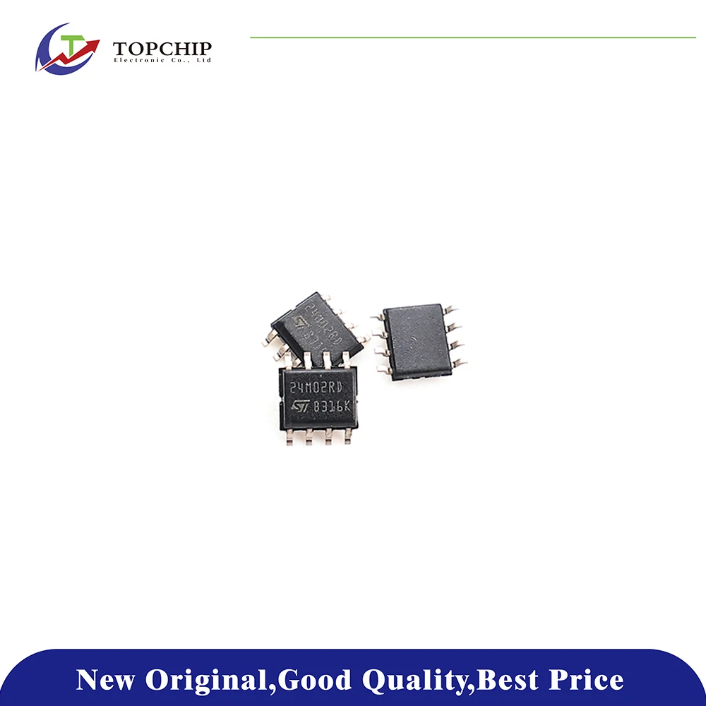 10Pcs New Original 24M02RD M24M02-DRMN6TP EEPROM 2MBIT I2C 1MHZ 8SO