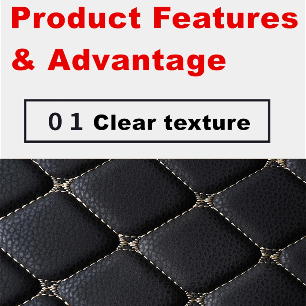 High Side Car Trunk Mat For Toyota Highlander 5Seats 2018 2017 2016 2015-10 2009 XPE Tail Boot Tray luggage Pad Rear Cargo Liner