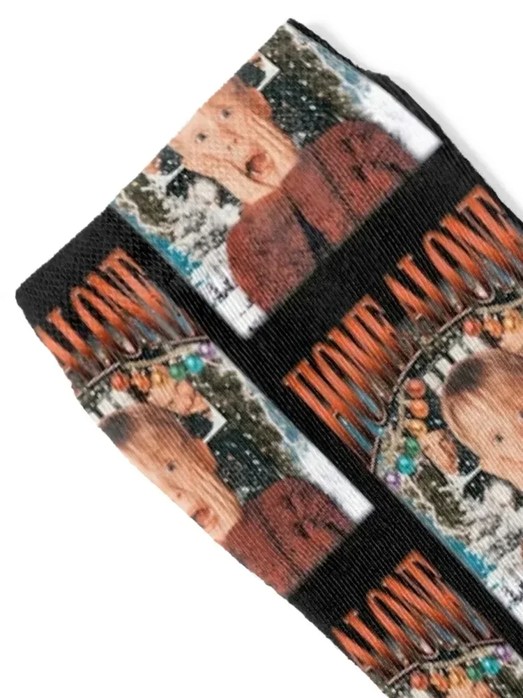 Retro Home Alone Socks Soccer Men's winter thermal Ladies Socks Men's