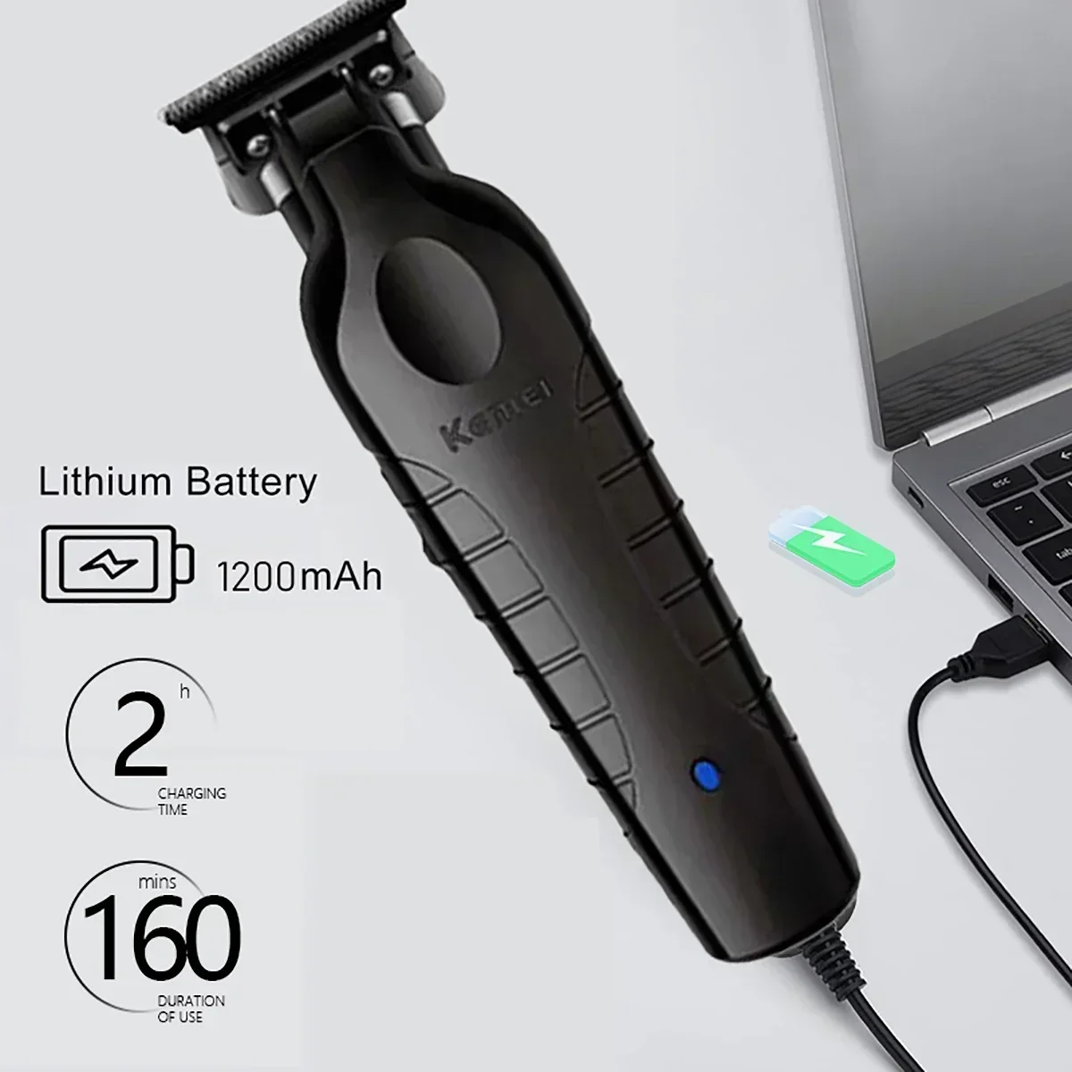 Kemei KM-2299 máquina cortadora de pelo máquina de corte de pelo para hombres cortadora de pelo cortadora profesional cortadora de pelo cortadora