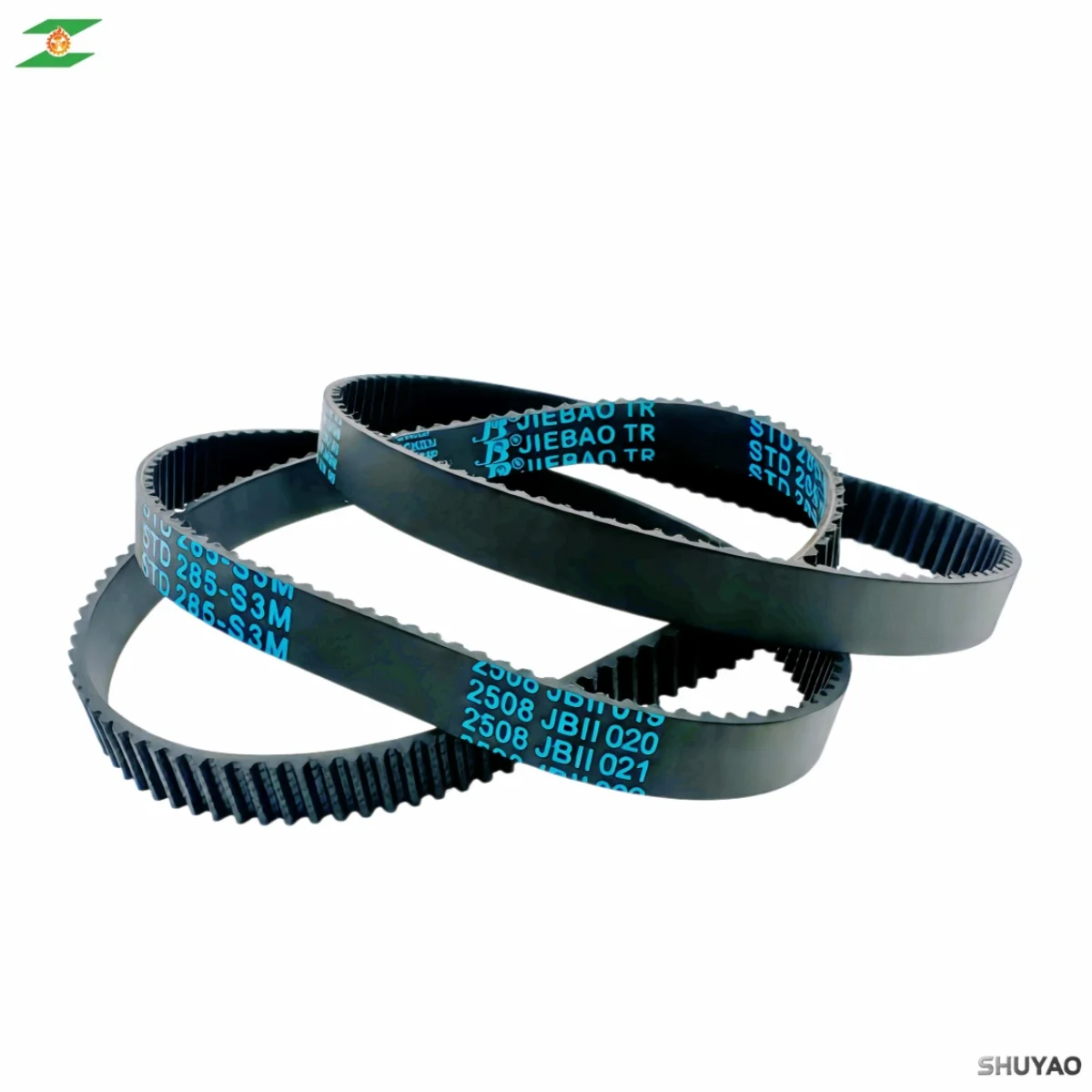 S3M Rubber Synchronous Belt Length 135 138 141 144 147 150 153 156 159 162 165 168mm Width 6-25mm Loop Timing Drive Toothed Belt
