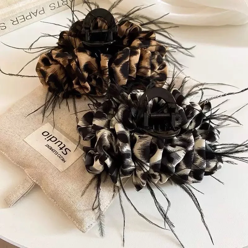 

Пигмент для увеличения размера с мобильного заказа léopard, Стиль Xoro, аксессуары pour cheveux Maillard pour femmes