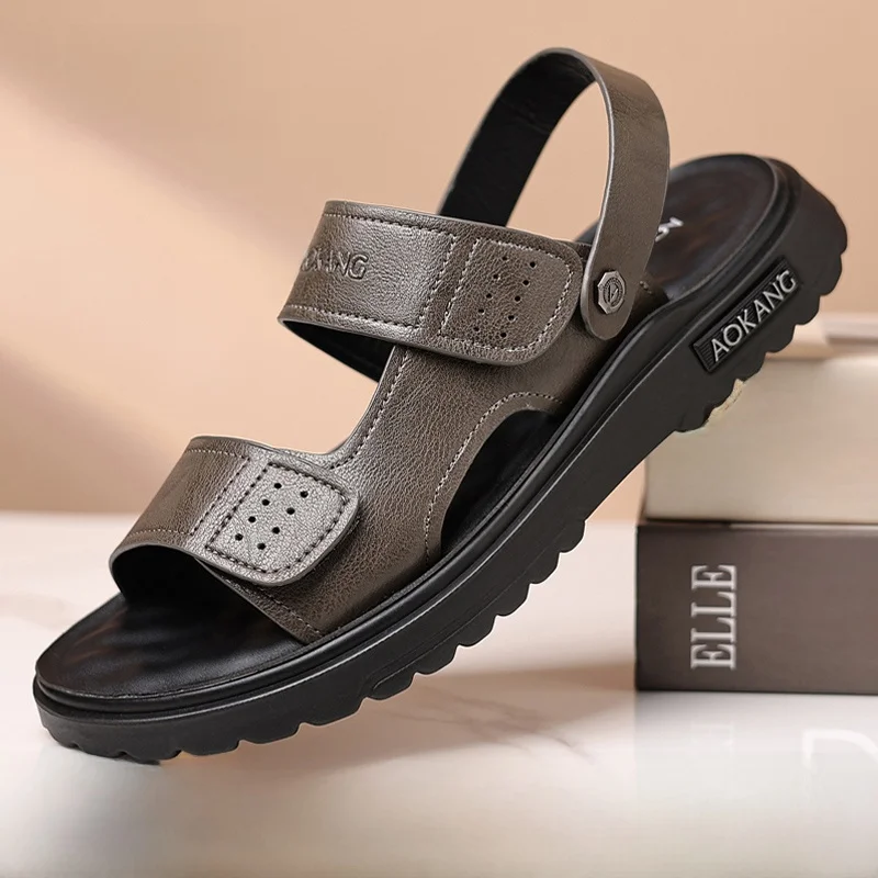 sandali-da-uomo-aokang-2026-nuovi-estivi-casual-da-spiaggia-con-fondo-morbido-antiscivolo-resistenti-all'usura-e-chiusura-a-strappo-slip-on