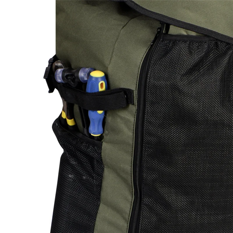 อะไหล่ยางรถเก็บถังขยะคุณภาพสูงความจุสูง Off-Road Camping Gear พร้อมสายรัดปรับได้ Universal-T61C