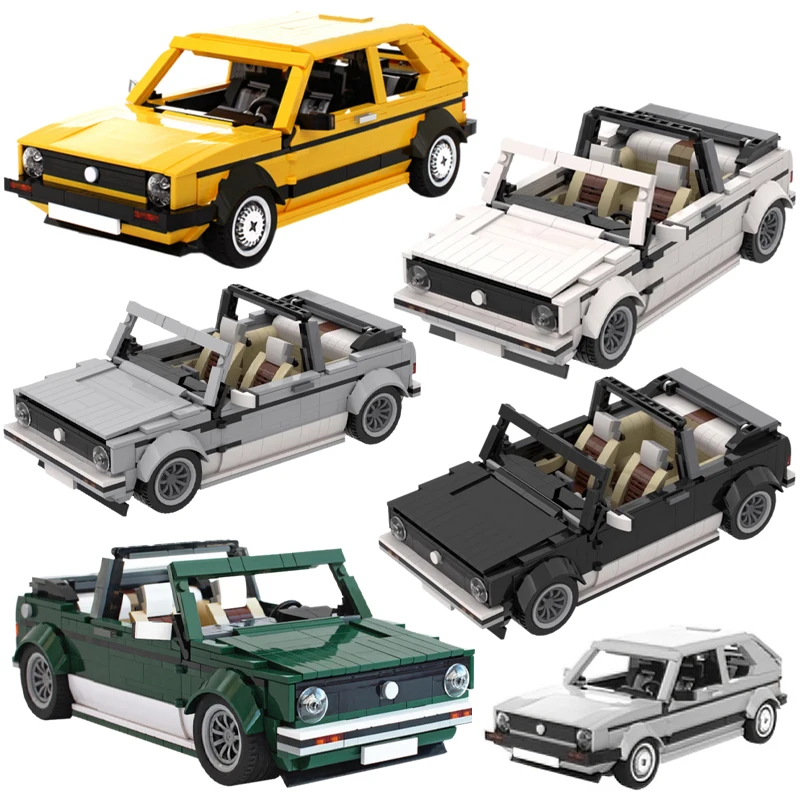 MOC Urban Sportfahrzeuge Baustein-Set Speed MK1 High-Tech Cabriolet Auto-Modell Kinder-Montage-Spielzeug Erwachsenen-Geburtstagsgeschenk – Detail 1