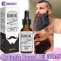 Beard Oil Conditioner Beard Growth Oil for Men Mustaches Growth Stronger Thicker Softener Fast Nourishing Beard Hair Growth Oil