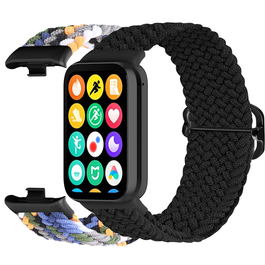 Nylon Strap for Redmi Watch 4 5 6 Smart Watch Bracelet Replacement Correa for Xiaomi Mi Band 8 9 10 Pro Wristband Accessories