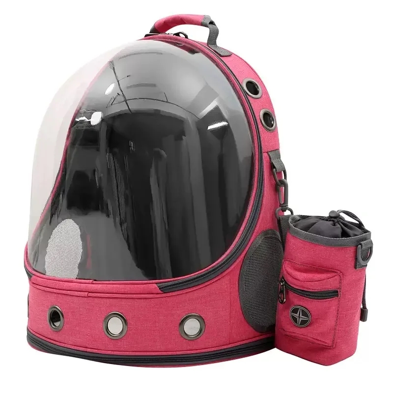 

Cat Backpack Transparent Space Capsule Backpack Pet Backpack Portable Large Capacity Cat Bag for Going Out