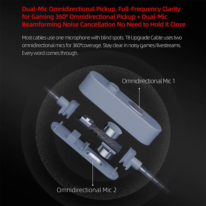 KZ T8 câble de mise à niveau 8 vitesses réglage électronique câbles OFC plaqués argent broche 0.78mm prise 3.5mm ligne QDC pour EDX Pro AS16 Pro PRX