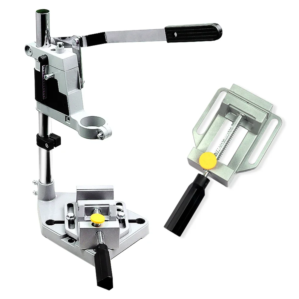 

Electric Bench Drill Stand Multifunctional Table Top Drill Fixed Frame Aluminum Alloy Power Grinder Accessories
