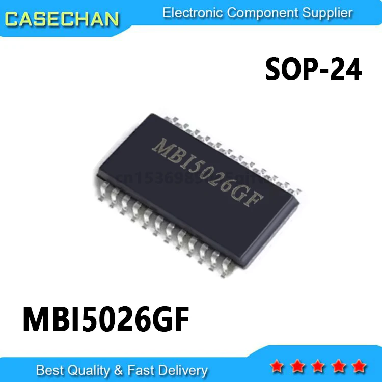 10 قطعة MBI5026GF MB15026GF MBI5026 SOP-24