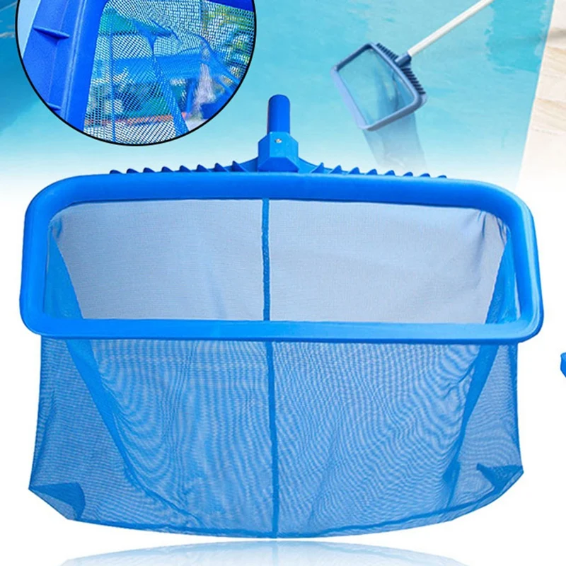 Professional Swimming Pool Skimmer Net, Heavy Duty Pool Leaf Rake With Ultra Deep Fine Mesh Durable Easy Install Easy To Use