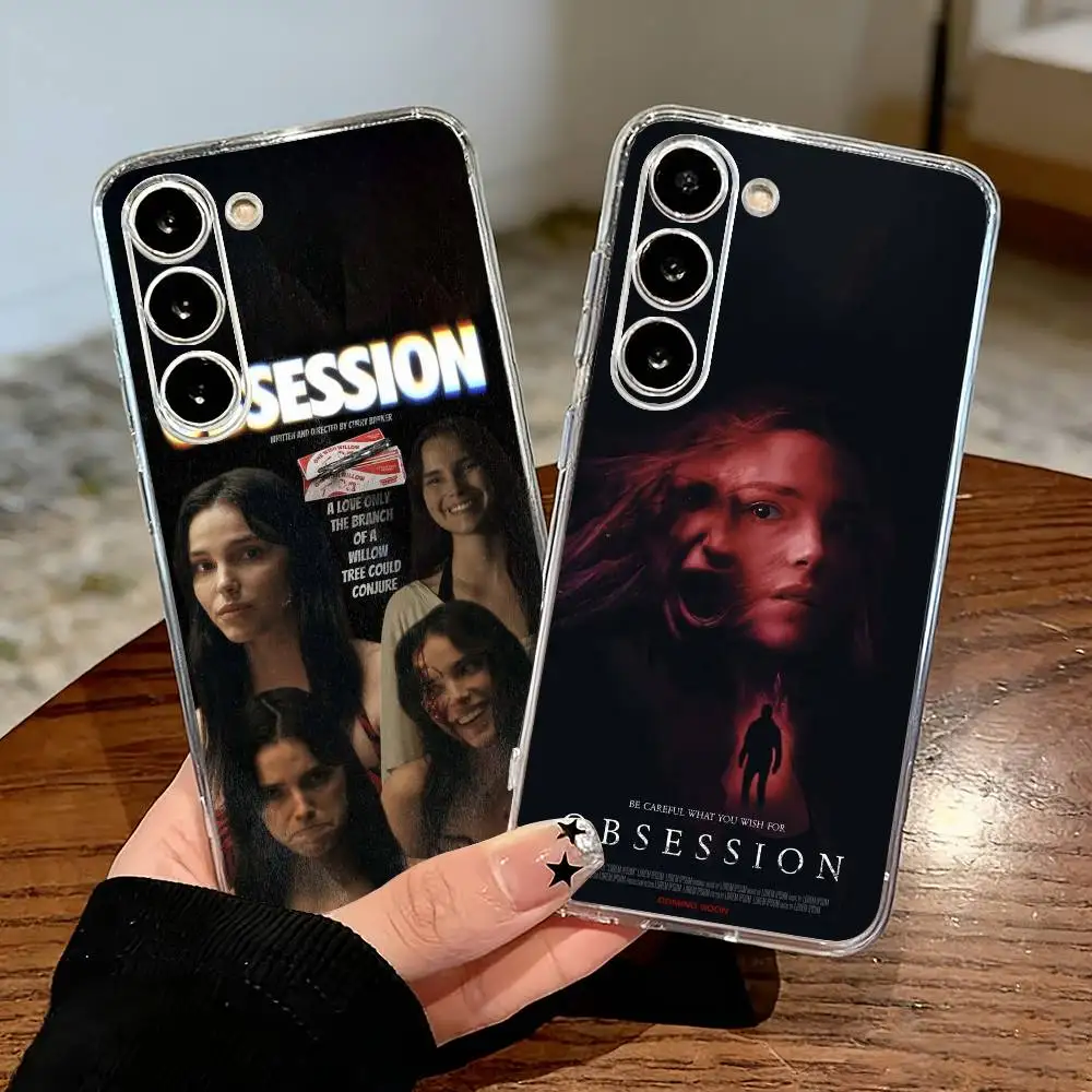 The film for Obsession-S  Phone Case For Samsung Galaxy A71,A70,A52,A51,A40,A30 Transparent Cover