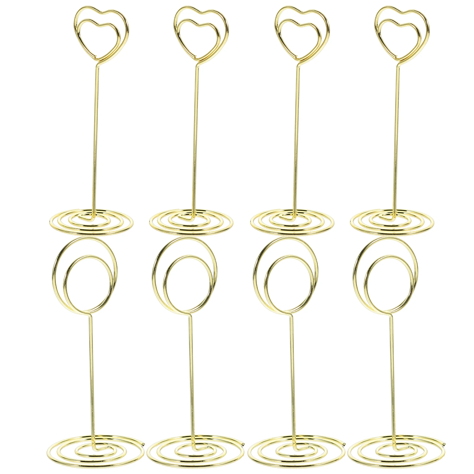 

Place Card Holder Business Desktop Note Round Small Table Office Tall Number Holders