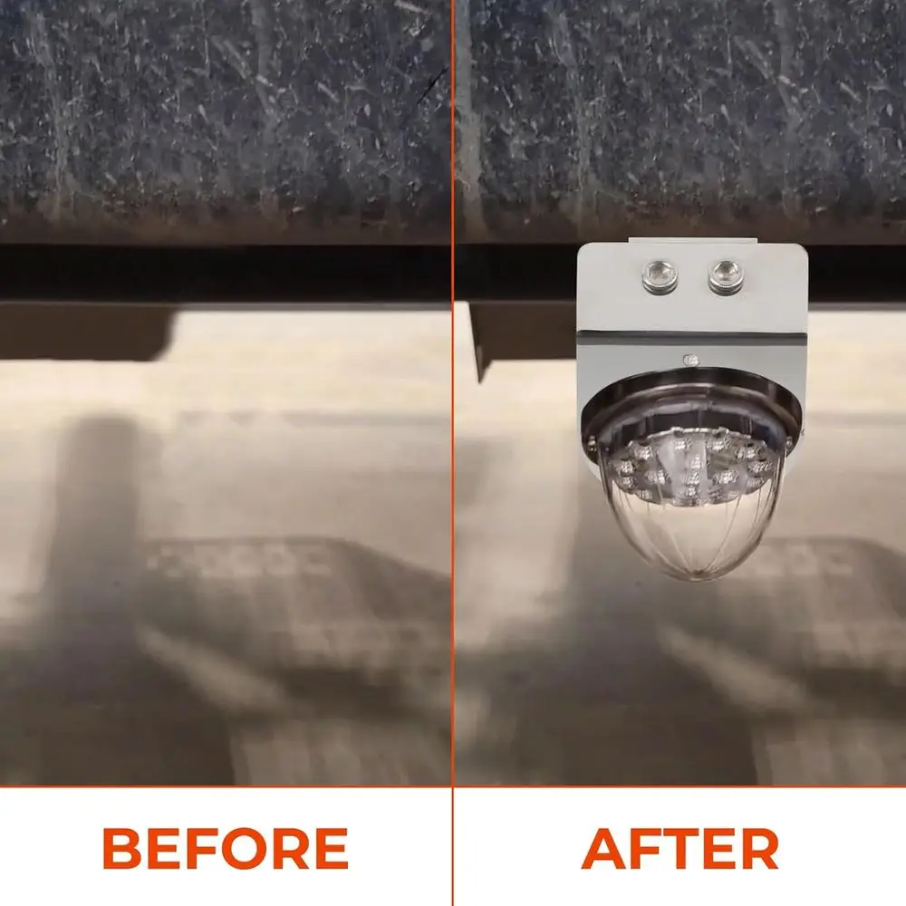 Suporte de estrutura de melancia, braçadeira angular de alumínio com ferragem, suporte de estrutura de melancia sob brilho para caminhões universais