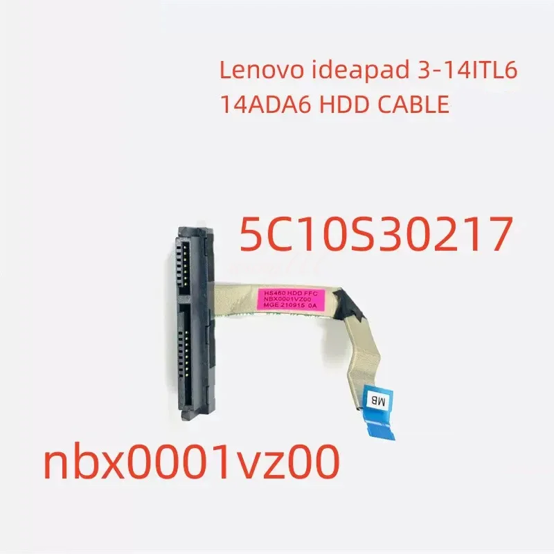 New genuine laptop SATA HDD cable for Lenovo V14 G3 G4 IAP ABA nbx0001vz10 5c10s30217