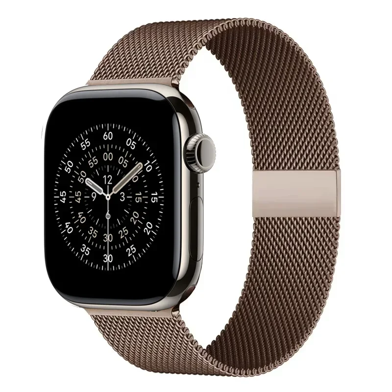 Milanaise-Schlaufenarmband für Apple Watch Band 11 46 mm 44 mm 40 mm 41 mm 42 mm 45 mm Armband iWatch Serie 10 8 7 6 5 4 SE 9 Ultra 3 49 mm