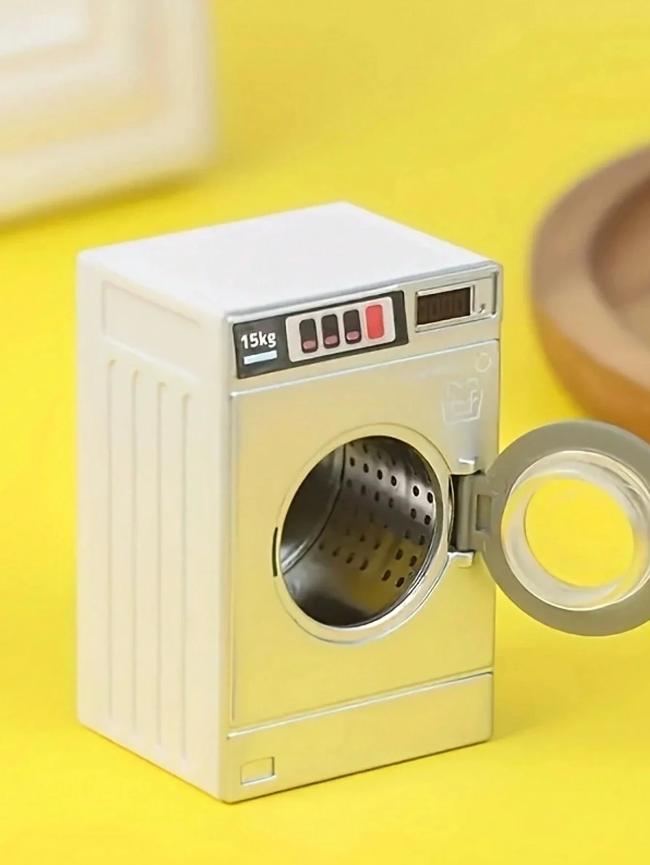 

1pc Miniature Toy House Washing Machine, Tiny Model Ornament
